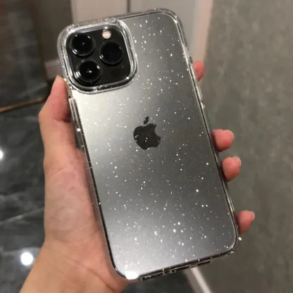 Luxury Bling Glitter Clear Phone Case - Image 2