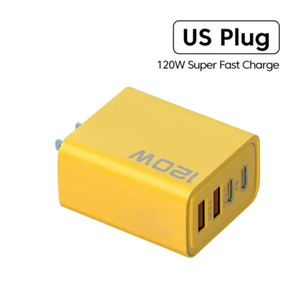 120W Fast Charging 4 Ports Mobile Phone Charger Adapter - Image 7
