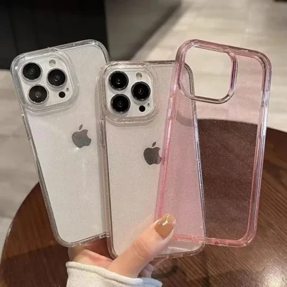 Luxury Bling Glitter Clear Phone Case - Image 3