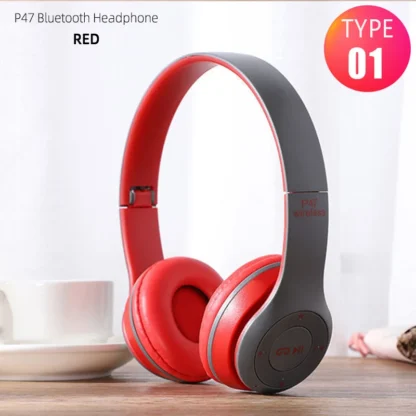 P47 Bluetooth 5.0 Wireless Headphone - Image 8