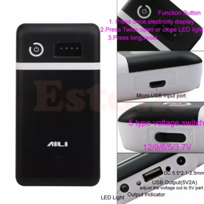 Mobile Power Banks Box 5.5x2.5mm - Image 6