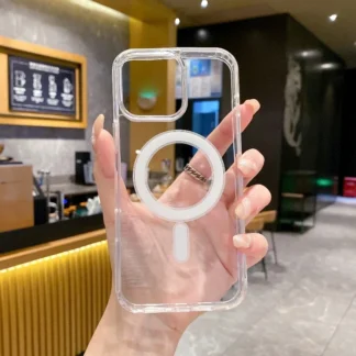 Transparent PC Phone Case For iPhone 16 15 14 13 14 11 Pro Max Plus