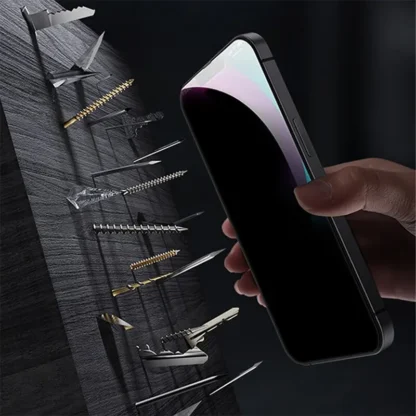4PCS Privacy Screen Protector For iPhone 14 Pro Max - Image 5
