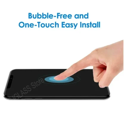 4PCS Protective Glass on For iPhone 11 12 13 14 15 16 Pro Max - Image 4