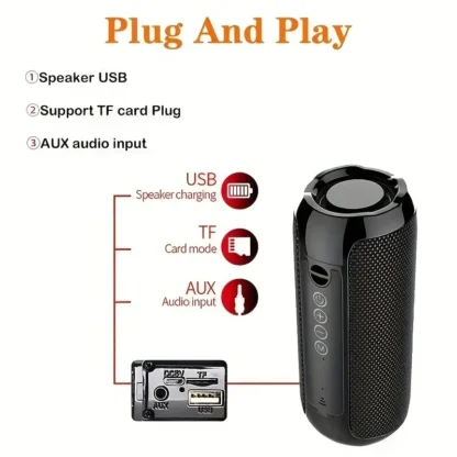 TG117 Portable Bluetooth Speaker - Image 6
