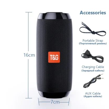 TG117 Portable Bluetooth Speaker - Image 5