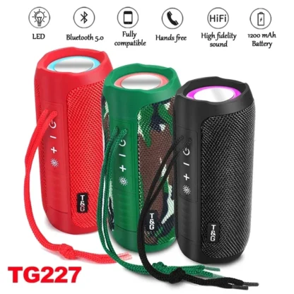TG117 Portable Waterproof Wireless Speaker - Image 2