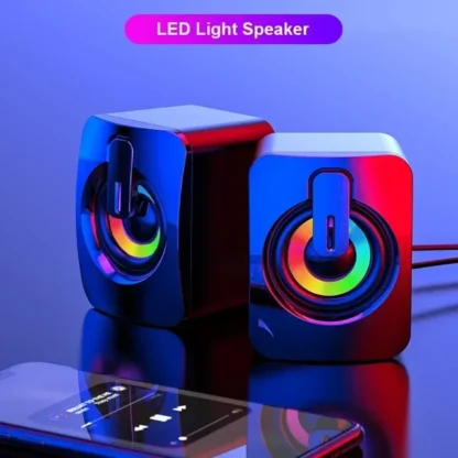 Computer Speaker Stereo Sound With Microphone - Image 2