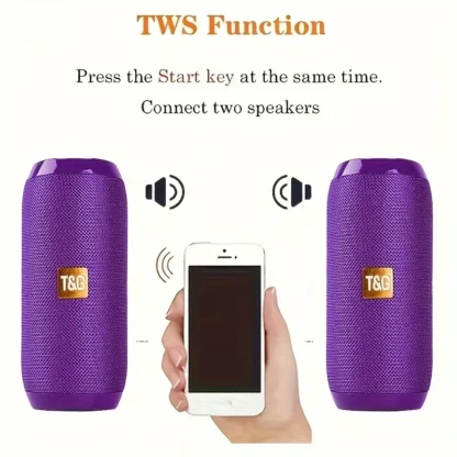 TG117 Portable Bluetooth Speaker - Image 4