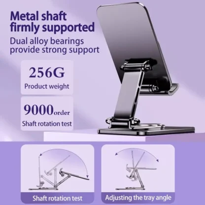 Rotating Aluminum Alloy Phone Holder - Image 2
