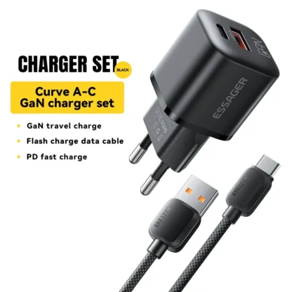 Essager 20W GaN USB Type C Charger PD Fast Charge - Image 7