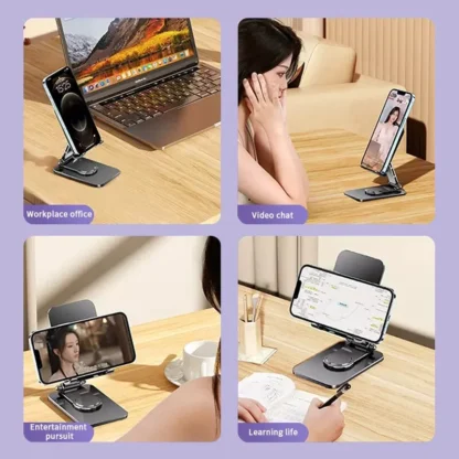 Rotating Aluminum Alloy Phone Holder - Image 4