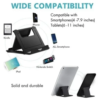 Flexible Foldable Cell Phone Holder - Image 4