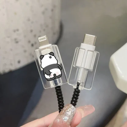 Panda Charging Data Cable Protector - Image 5