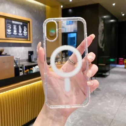 Transparent PC Phone Case For iPhone 16 15 14 13 14 11 Pro Max Plus - Image 3