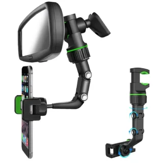 Rearview Mirror Phone Holder