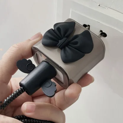 Black Love Charging Cable Protector - Image 5