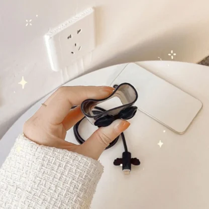 Black Love Charging Cable Protector - Image 6