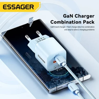 Essager 20W GaN USB Type C Charger PD Fast Charge - Image 3