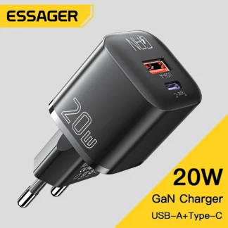 Essager 20W GaN USB Type C Charger PD Fast Charge